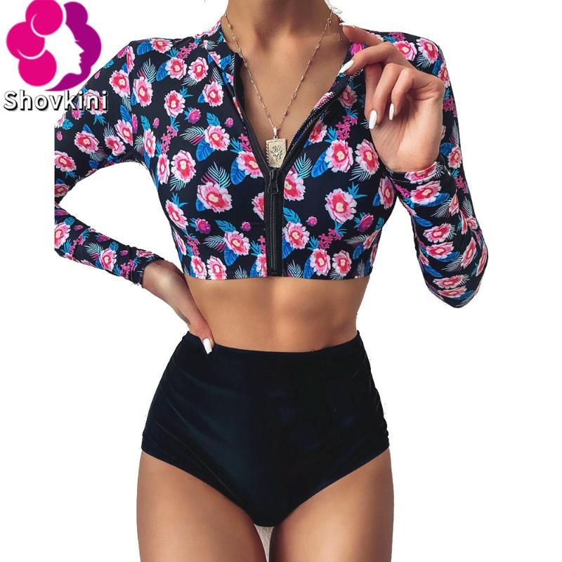 women's two piece rash guard set