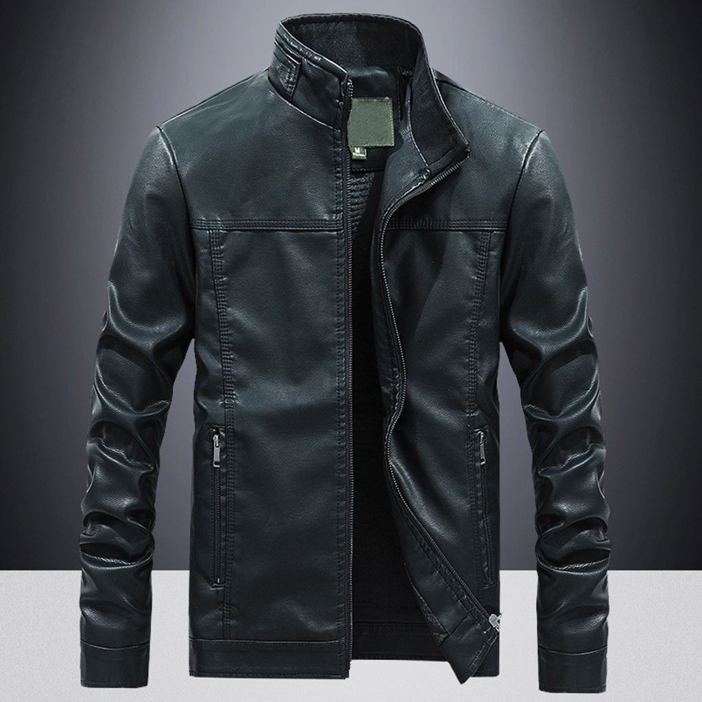 pure leather coat