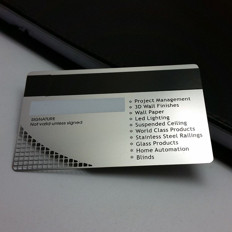 Satin Al Ozel Ucuz Kredi Karti Boyutu Metal Manyetik Serit Karti Tl1 332 84 Dhgate Comda