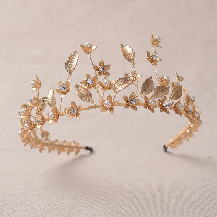 Chinesischen Stil Brautkopfschmuck Goldenen Hochzeit Haarschmuck