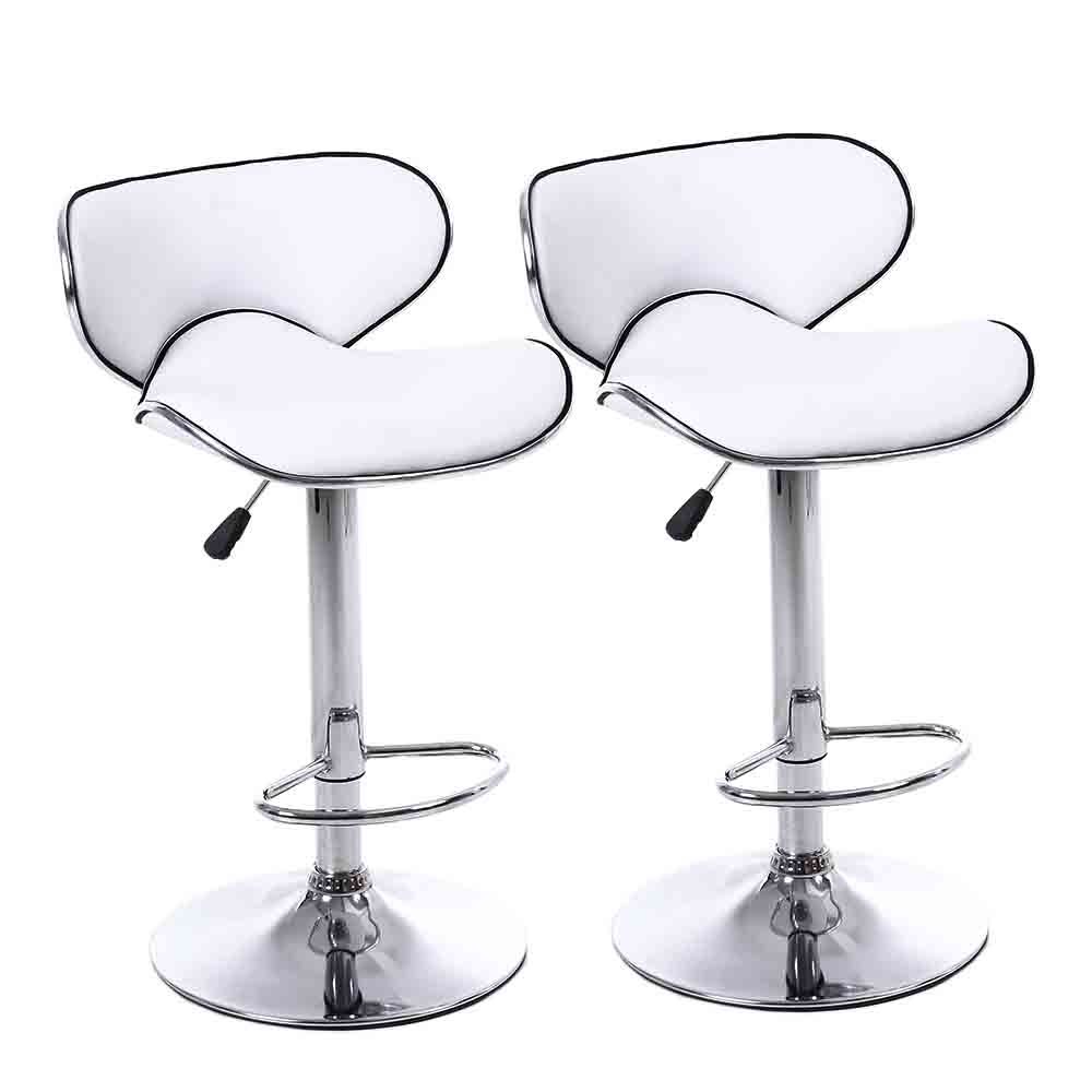 großhandel set 2 barhocker pu leder verstellbare pub stühle