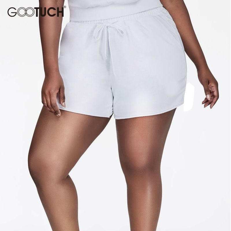 plus size cotton shorts