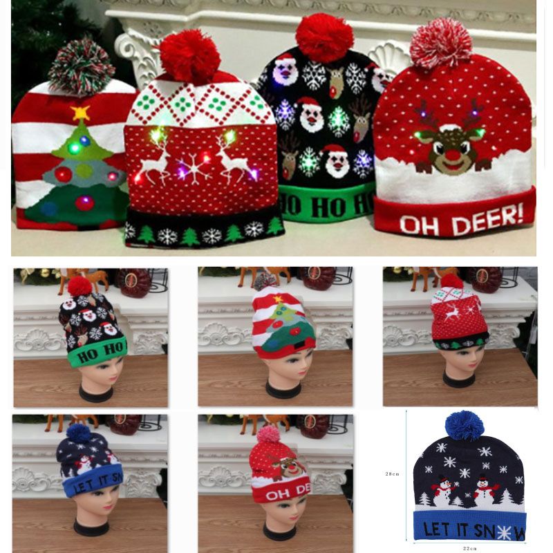 christmas wooly hats