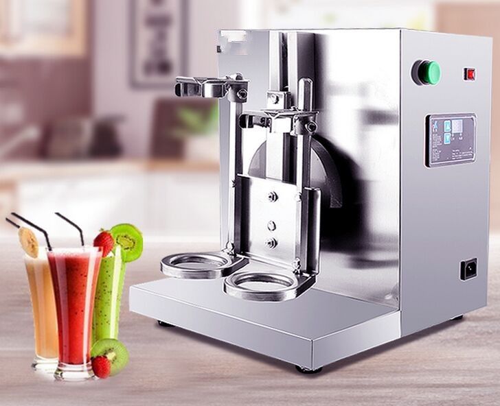 2020 NEW Double Head Bubble Boba Tea Beverage Milk Shaking Machine