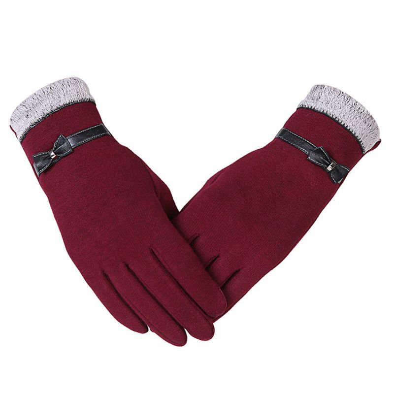 8 # Lindos Guantes De Engrosamiento De Invierno Cálido Miton 8 # Lindos Guantes De Engrosamiento De Invierno Cálido Miton