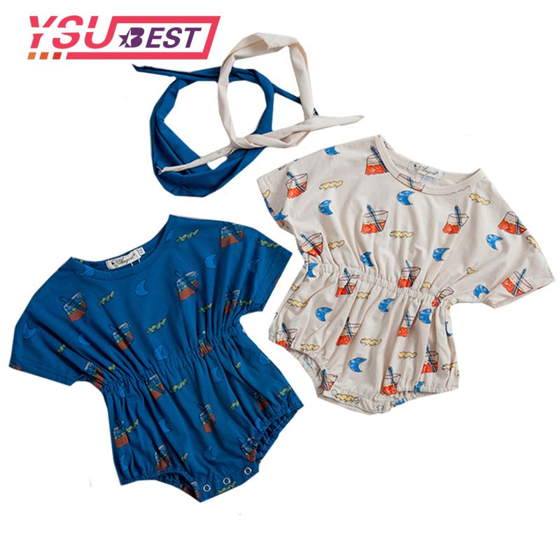 Infant Baby Toddler Girls Attitude Bodysuit Romper+Gold Polka Dot Skirt 2PCS Summer Outfits