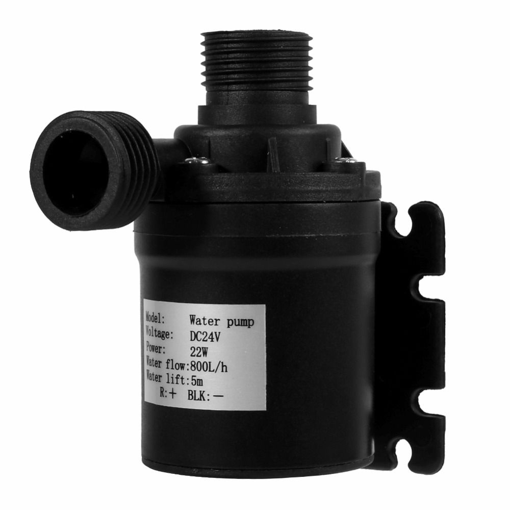 DC 12V 24V 800L/h 5m Solar Hot Water Circulation Pump Brushless Motor 5m Lift DC 12V 24V 800L/h 5m Solar Hot Water Circulation Pump Brushless Motor 5m Lift