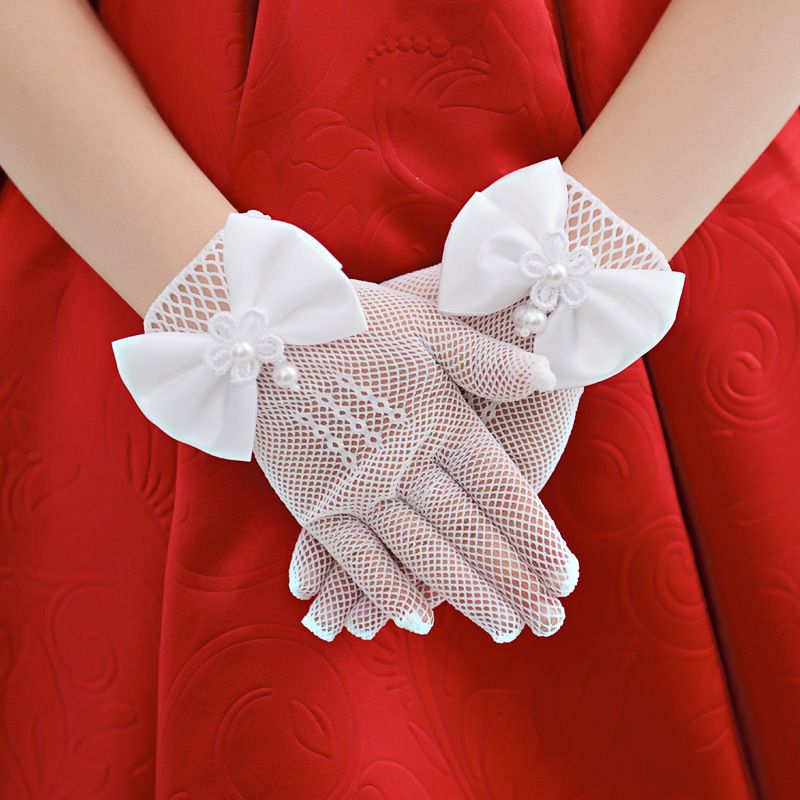 childrens wedding gloves