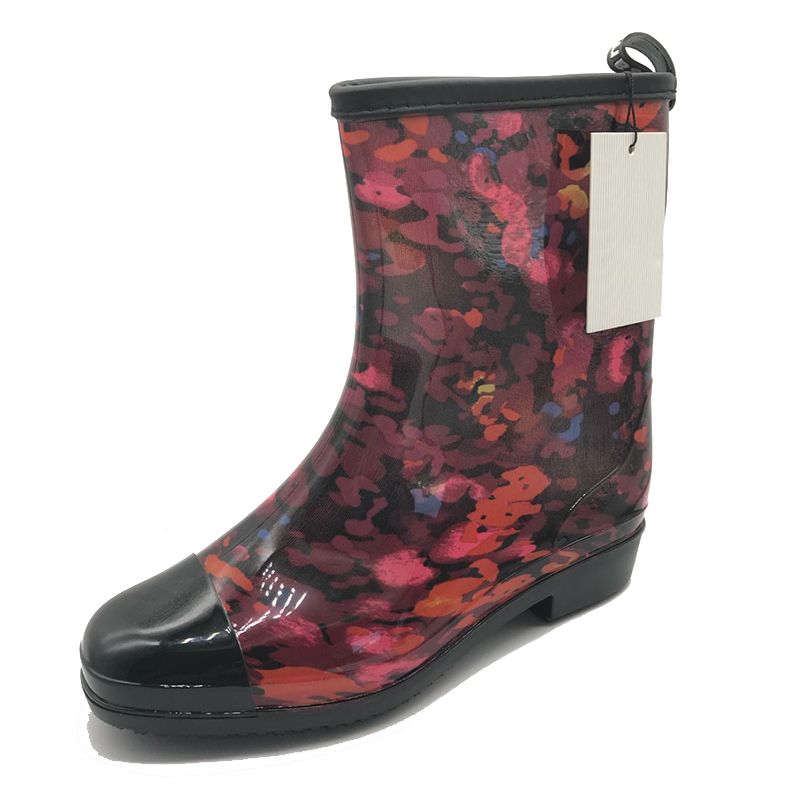 ladies rubber rain boots