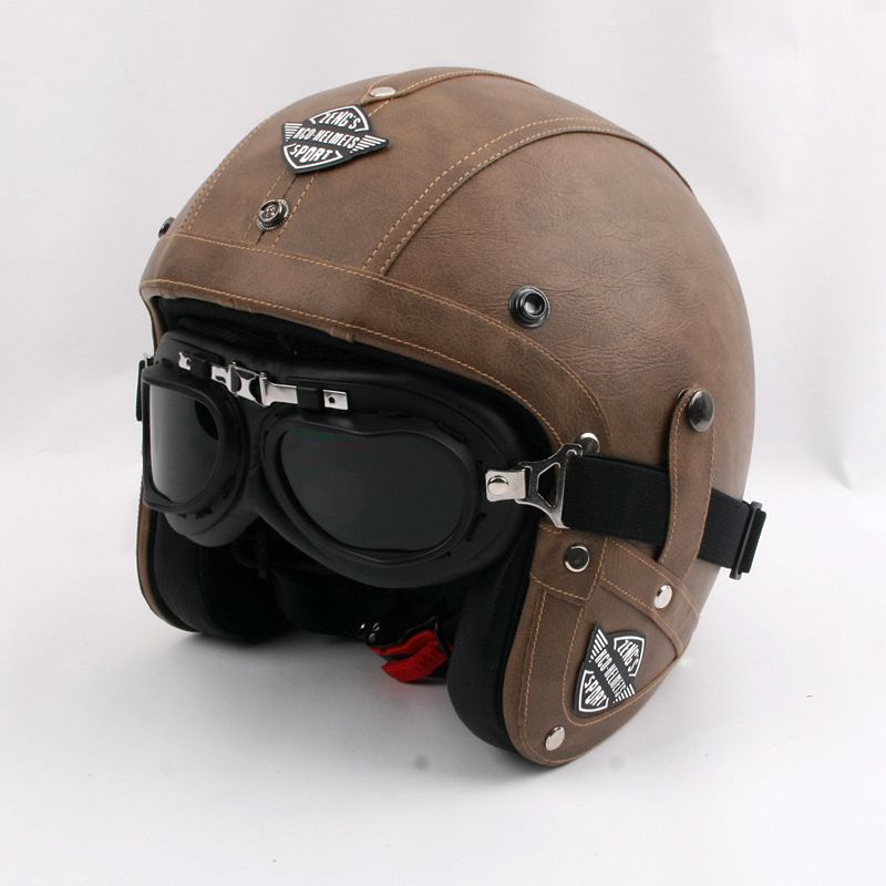 retro motorcycle helmets