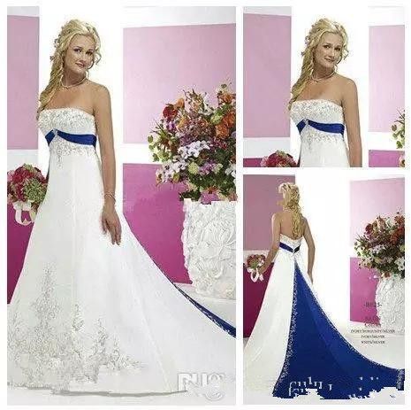 Wedding Dresses Lace Embroidery Satin ...