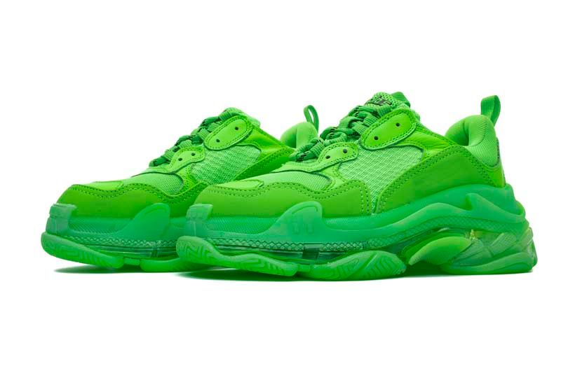 Zapatillas de color verde Clearance