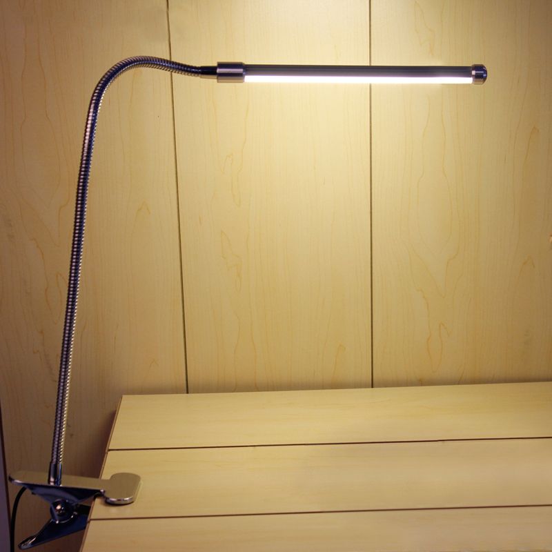 2021 6W LED Table Lamp Clamp Table Clip Light 2 Modes Adjustable