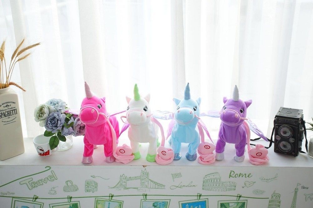 walking unicorn toys