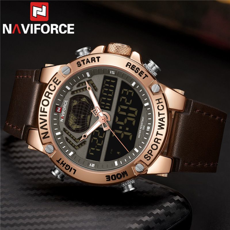 naviforce genuine leather