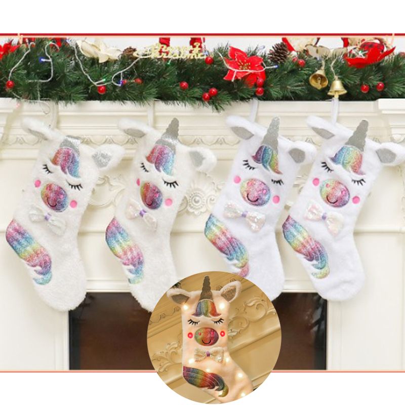 unicorn 2020 christmas tree ornament 2020 Newest Unicorn Christmas Sock Cartoon For Children Christmas Gift Bag Candy Bags Xmas Tree Ornament Hanging Pendant Socks Christmas Dec Christmas Decorations Shop Online Christmas Decorations Shopping From Happybao 0 02 Dhgate Com unicorn 2020 christmas tree ornament