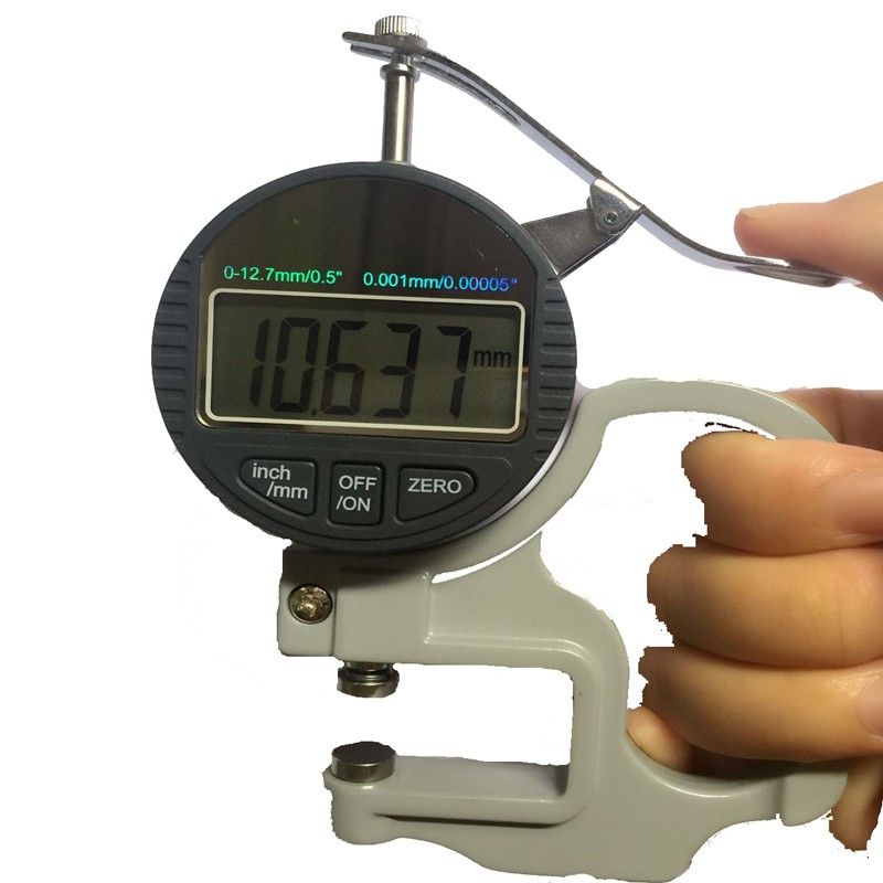 Digital Micrometer Thickness Gauge Range 0 12.7mm, Accuracy 0.001mm