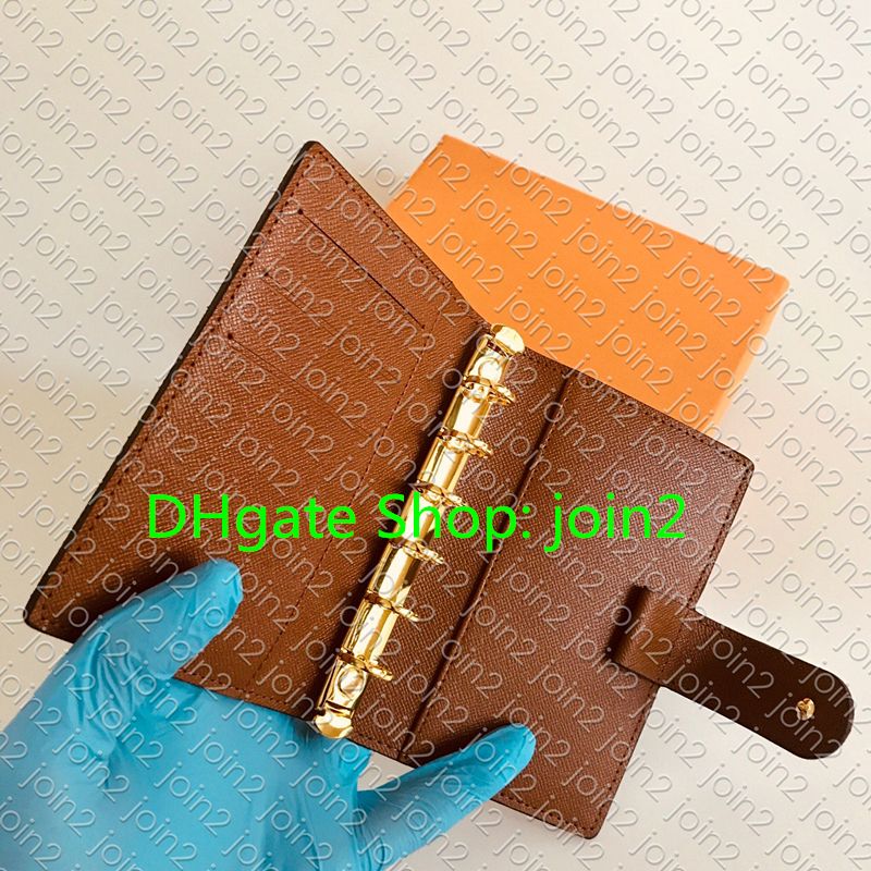 R20106 DESK LARGE MEDIUM SMALL RING AGENDA COVER Card Holder Planner  Notebook Refill From Dhbeststore88, $31.06