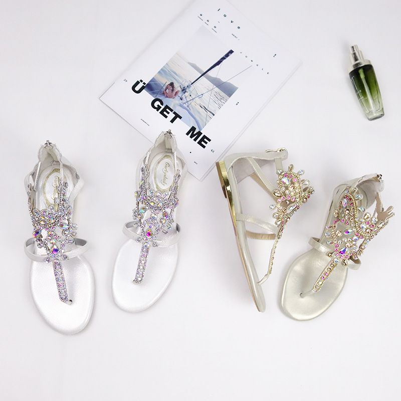 sparkle flip flops for wedding