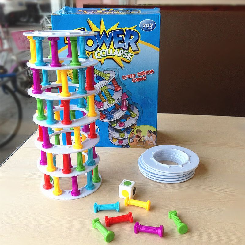 Tower Collapse Game Crazy Column Collapsing Family Game 