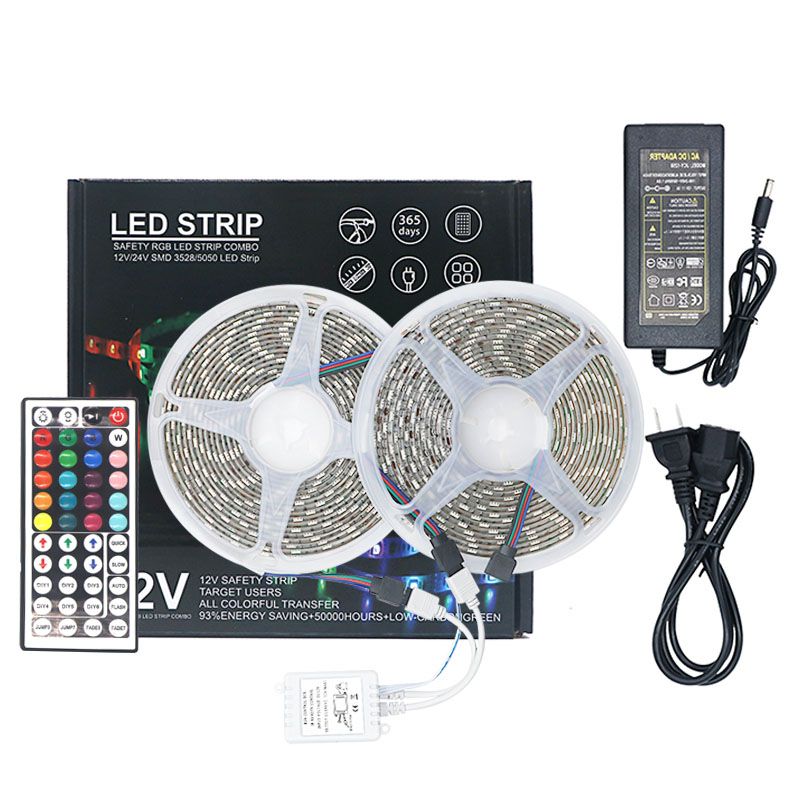 10 M LED-strip + 44Key + 5A