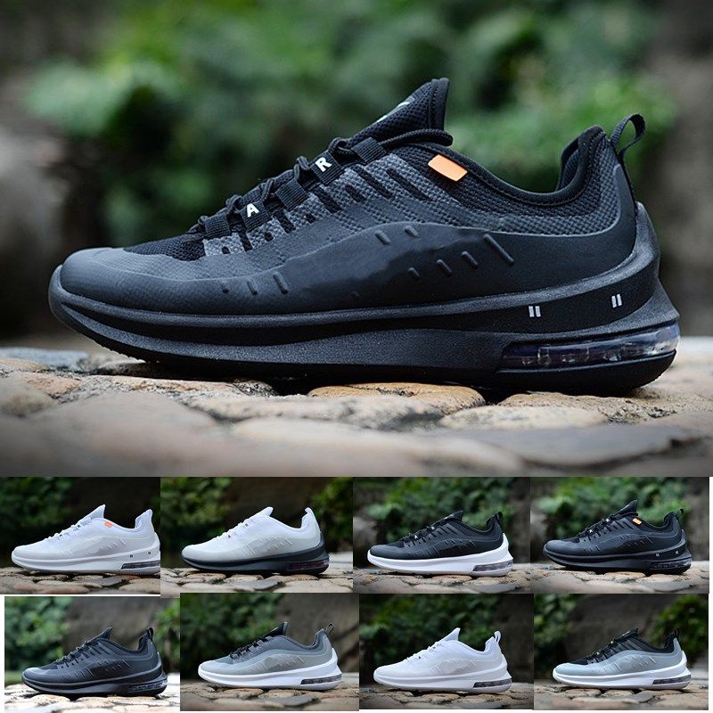Hacer Redundante Comité Nike Air Max Axis off white 2019 fashion New Axis Running Shoes Triple  Black White Deep
