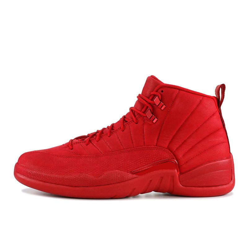 jordan 12 rojo entero