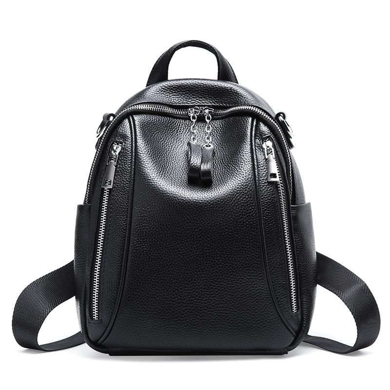 ladies large leather backpack