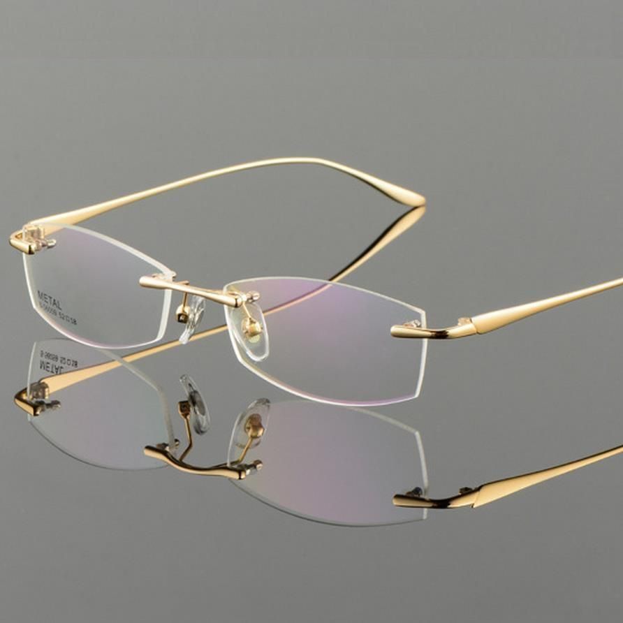 clear rimless frames