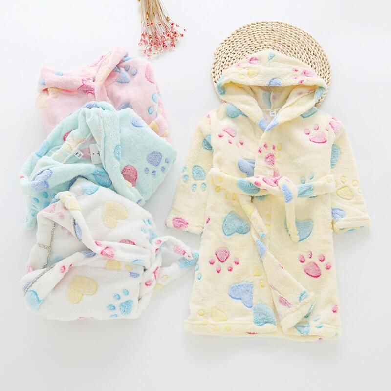 long sleeve hooded towel