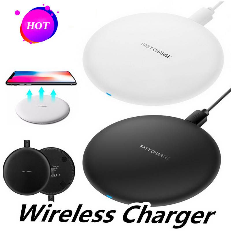 ultra-delgada de alta potencia portátil 9V cargador de carga rápida cargador redondo para