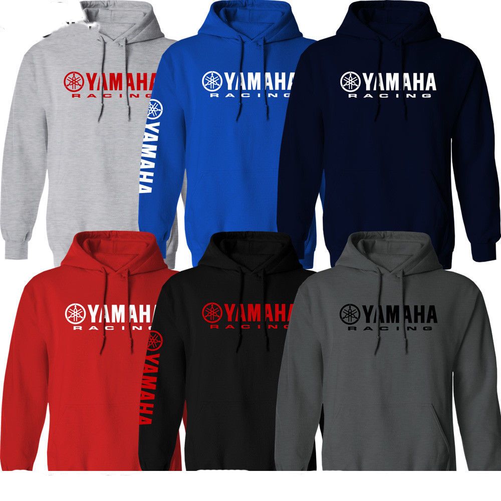 Yamaha Factory Racing Logo Sweatshirt Motorbike Motorcycle Pullover Best Top