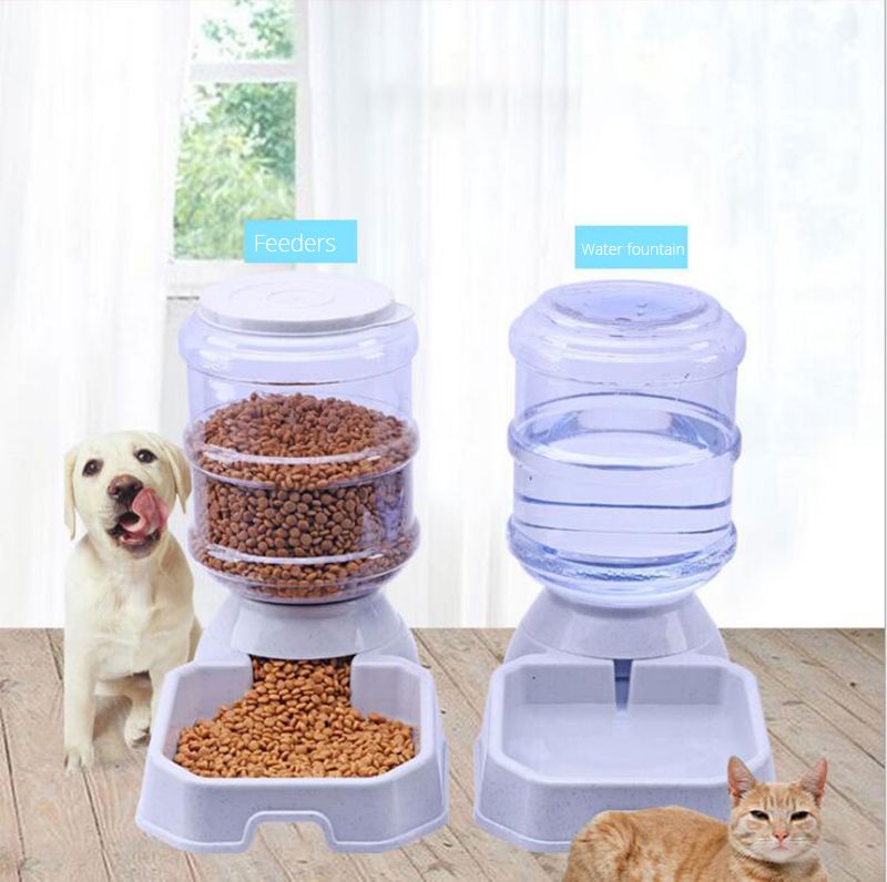 2020 3 8l Pet Automatic Feeder Dog Cat Water Drinking Cat