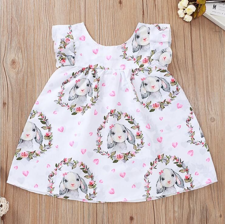 girls easter bunny dress