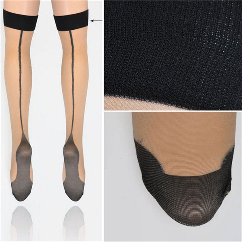 cuban heel thigh highs