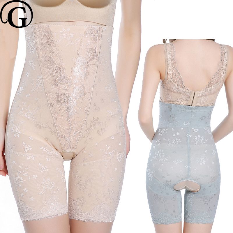 Thigh Corset Prayger Legs Control Panties Women Lace Shaper Slimming Waist Trainer Underwear Sexy Body Tummy Trimmer Butt Lifter T190627 Posture Bras