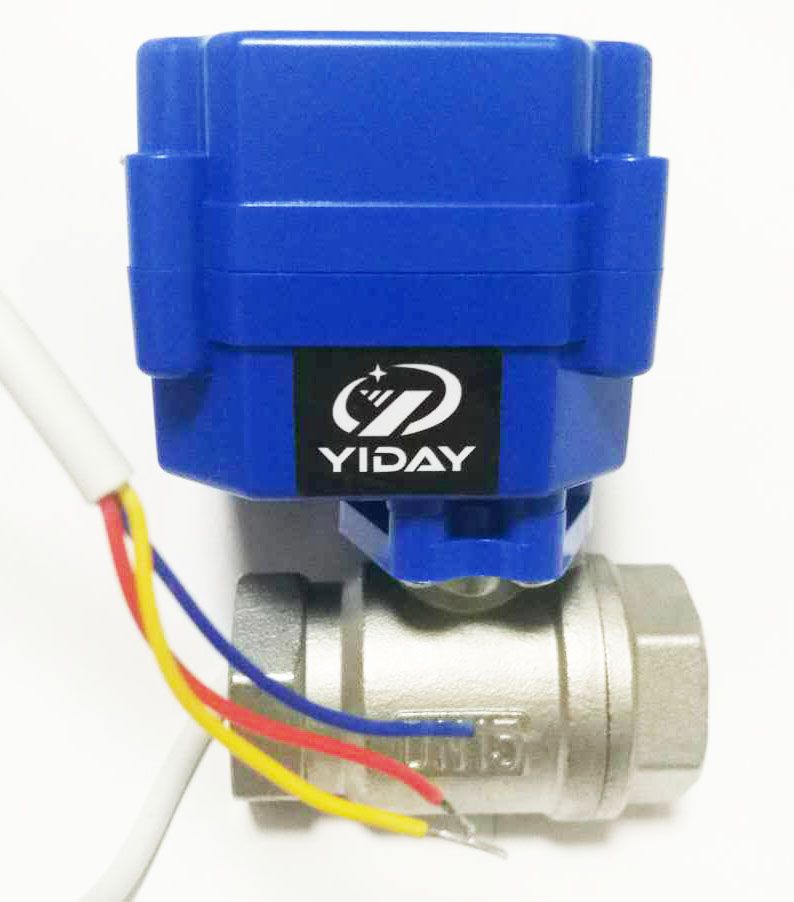 3//4/" DN20 2 Way SS304 Motorized Ball Valve,NPT//BSP Electrical Ball Valve From US