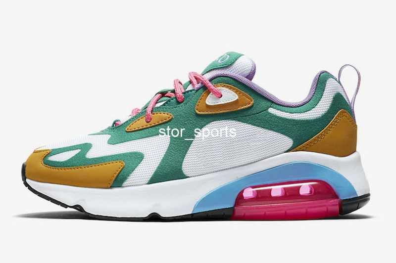 2019 New Nike Air Max 200 Maxes 200 WMNS Zapatillas De Running Para Hombre  Mystic Green Black White Bordeaux Half Palm Air Cushion Designer Sneakers  Eur 40 46 Por Runningshoes_seller, 81,82 € | Es.Dhgate.Com