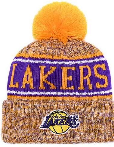 lakers skull cap