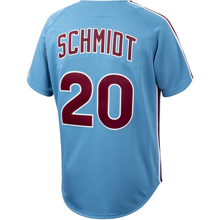 baby blue baseball jersey