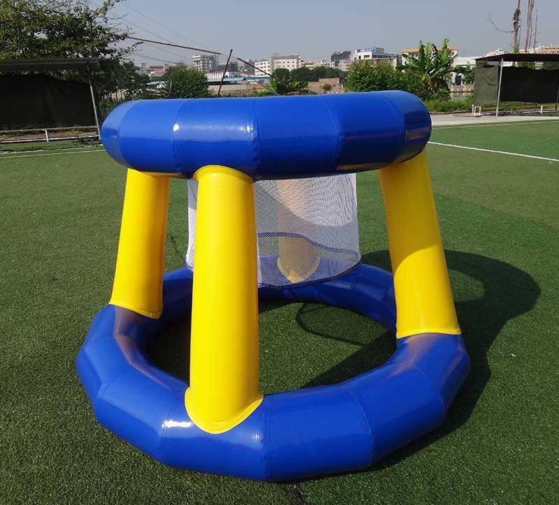 swimming pool floating basketball hoop