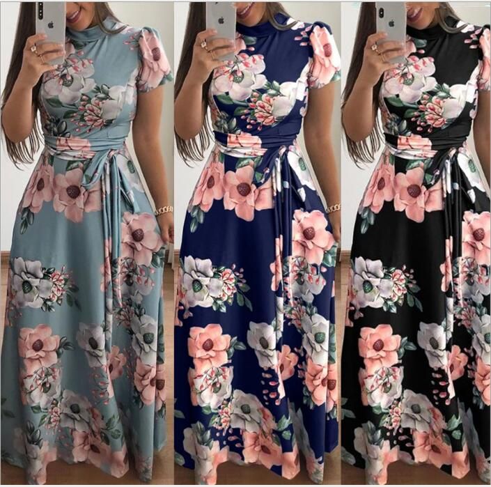 maxi printed dresses