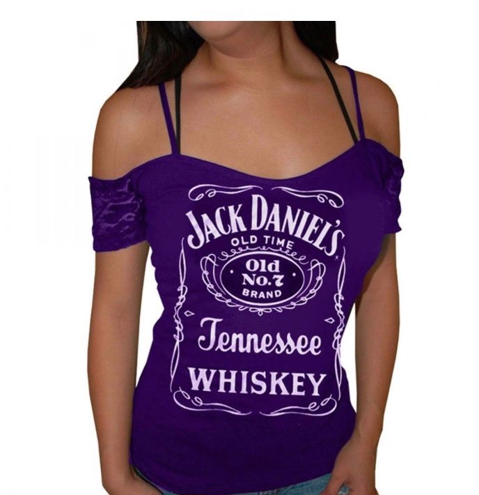 Hot Sexy T Shirt Blouses Women Summer Casual Jack Daniels ...