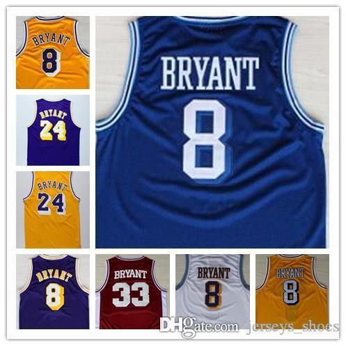 kobe bryant baseball jersey