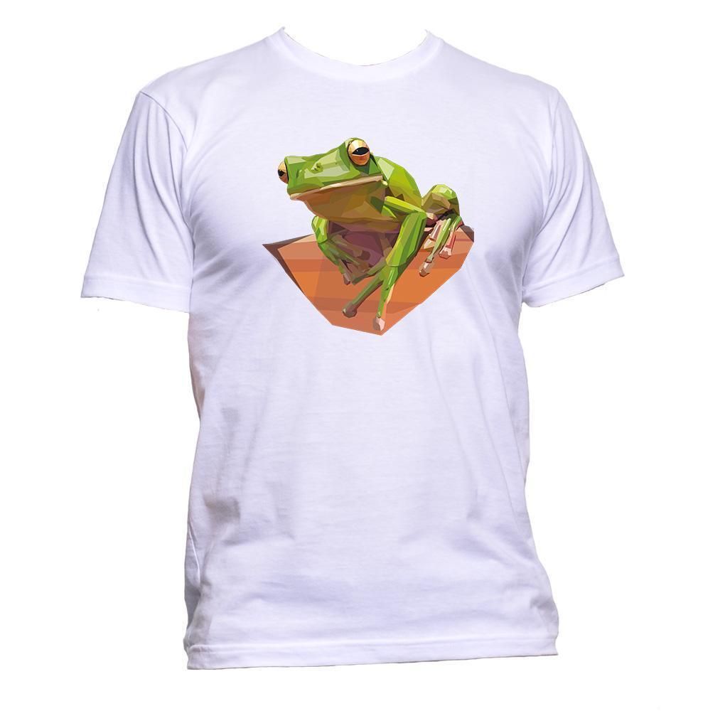 Round Neck T-Shirt,Colorful Spiky Animal Fashion Personality Customization