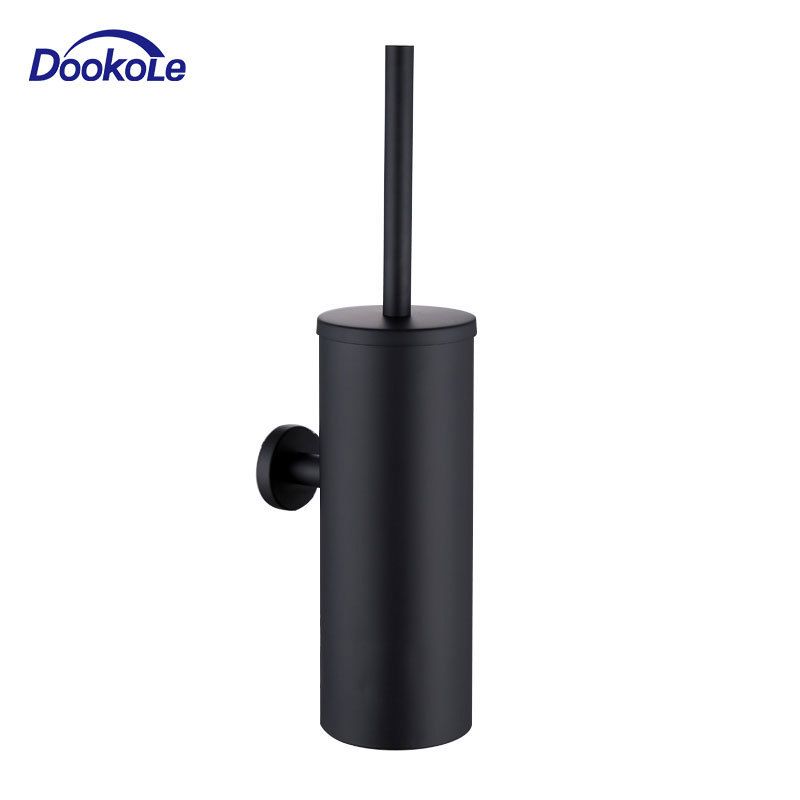 stainless toilet brush holder