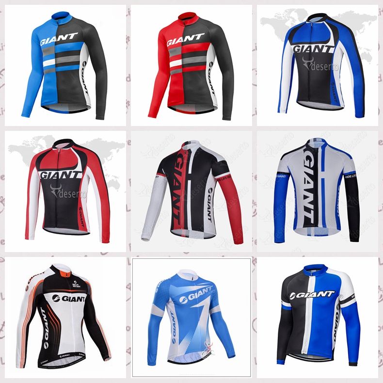 giant long sleeve cycling jersey