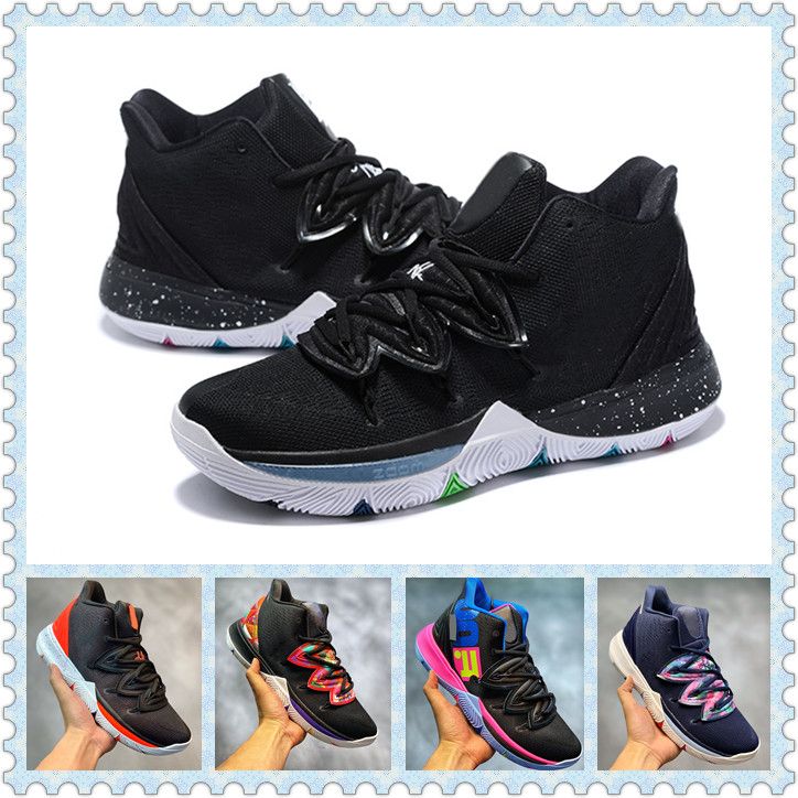 Clásico Zapatillas Nike Kyrie 5 Hombre Magic Negro Multi Clásico Zapatillas Nike Kyrie 5 Hombre Magic Negro Multi