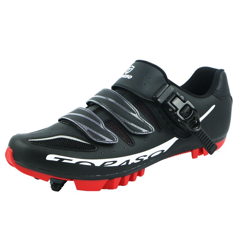 womens red cycling shoes