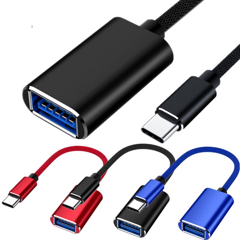 Cable Length Gold Connectors OTG Converter Adapter 1 Pair Micro USB/&Type-C OTG Male to USB 3.0 Female Converter Adapter for Android Phone